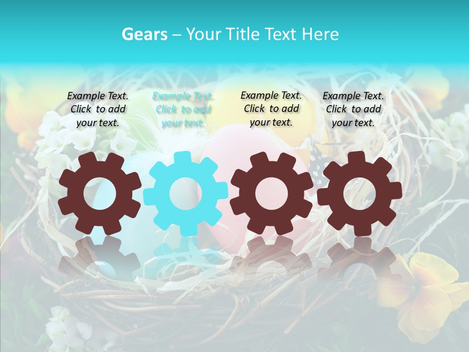 Selective Yellow Ingredient PowerPoint Template