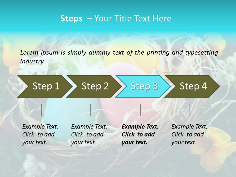 Selective Yellow Ingredient PowerPoint Template