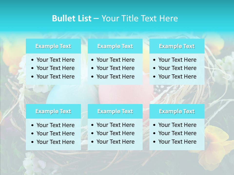 Selective Yellow Ingredient PowerPoint Template