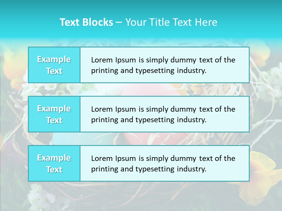 Selective Yellow Ingredient PowerPoint Template