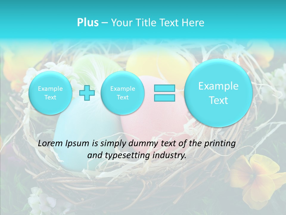 Selective Yellow Ingredient PowerPoint Template