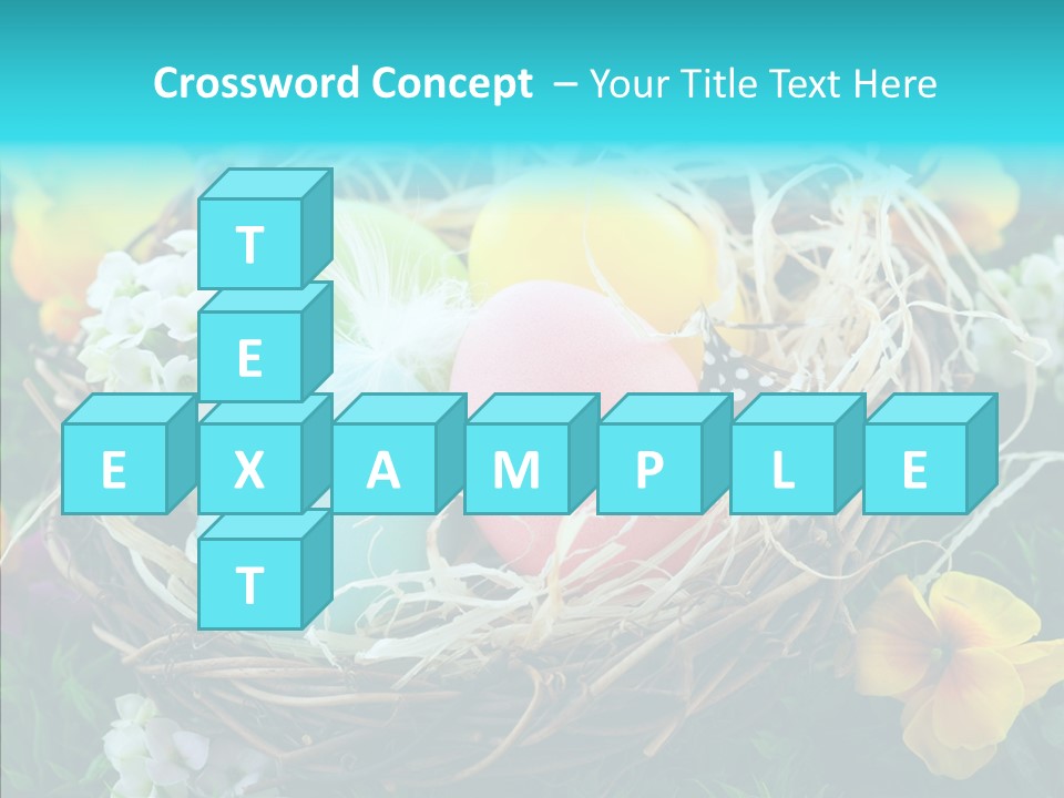 Selective Yellow Ingredient PowerPoint Template