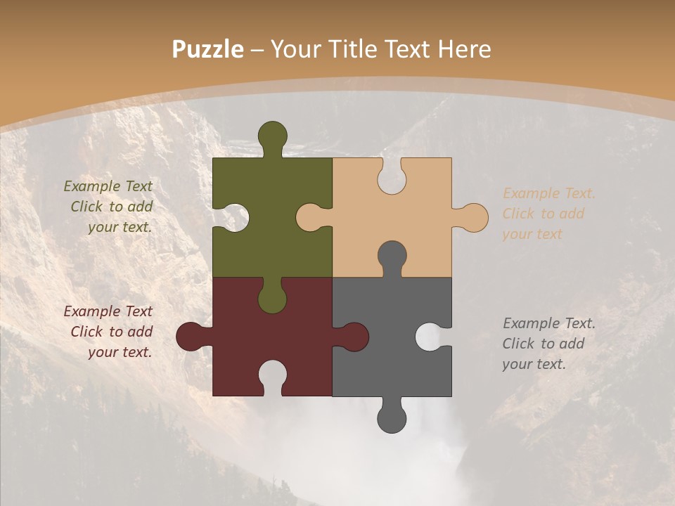 Water Famous Destination PowerPoint Template