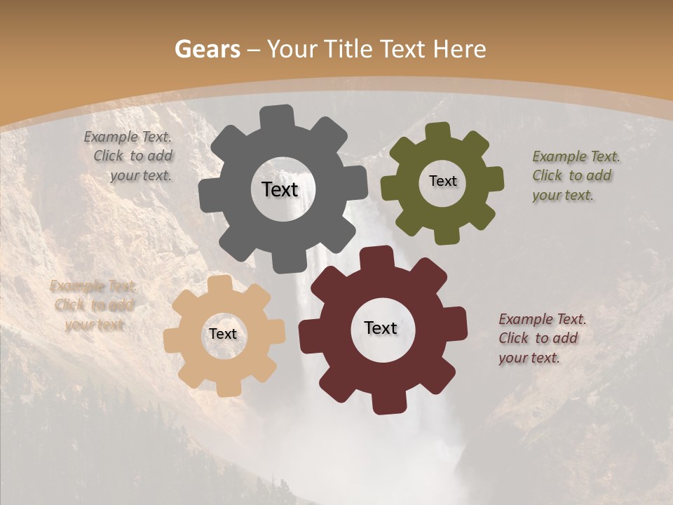 Water Famous Destination PowerPoint Template