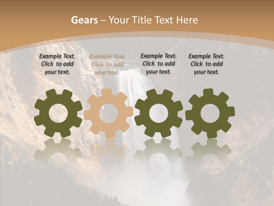 Water Famous Destination PowerPoint Template