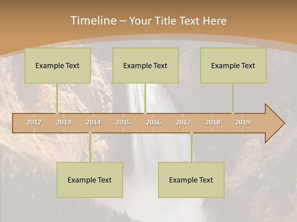 Water Famous Destination PowerPoint Template
