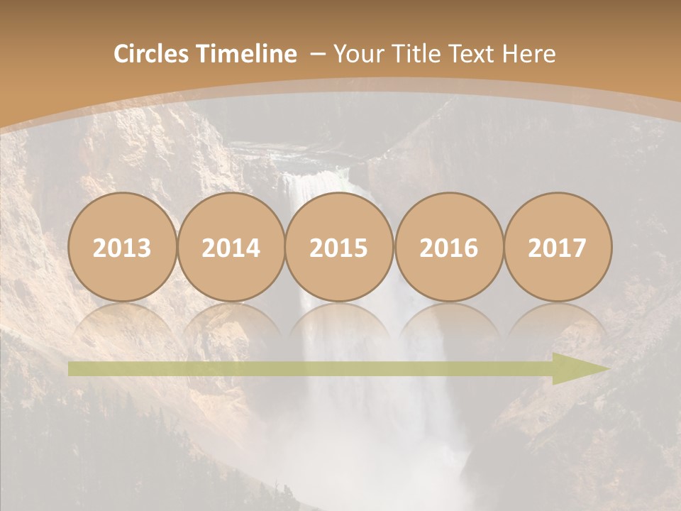 Water Famous Destination PowerPoint Template