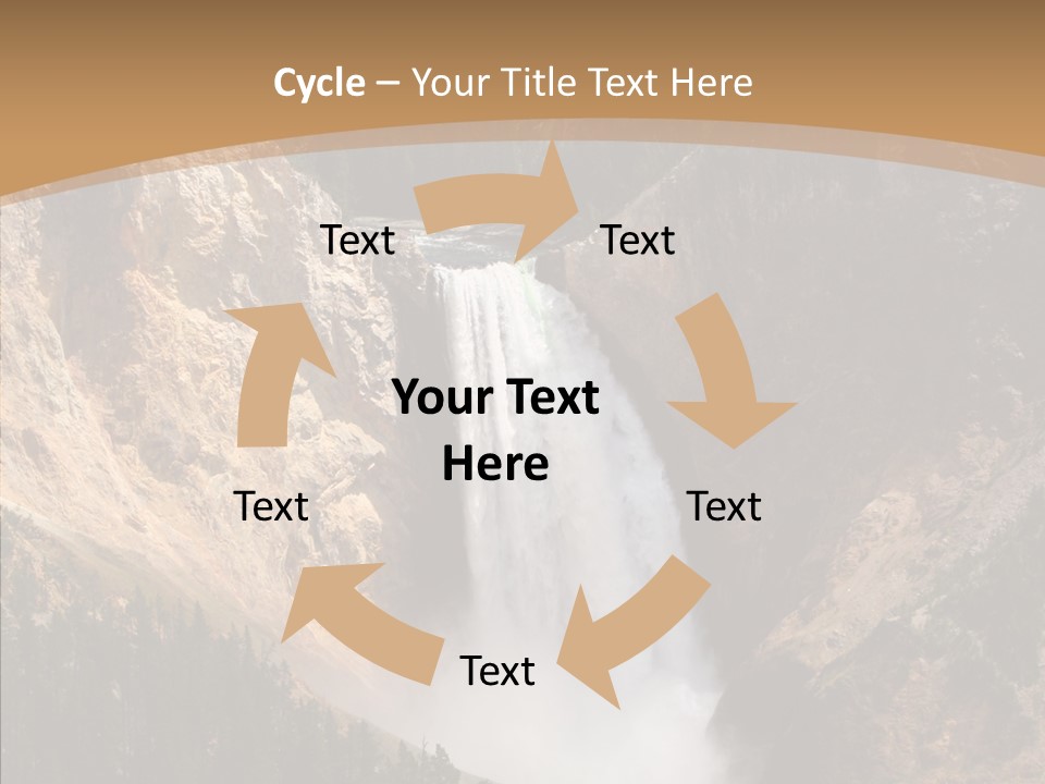 Water Famous Destination PowerPoint Template