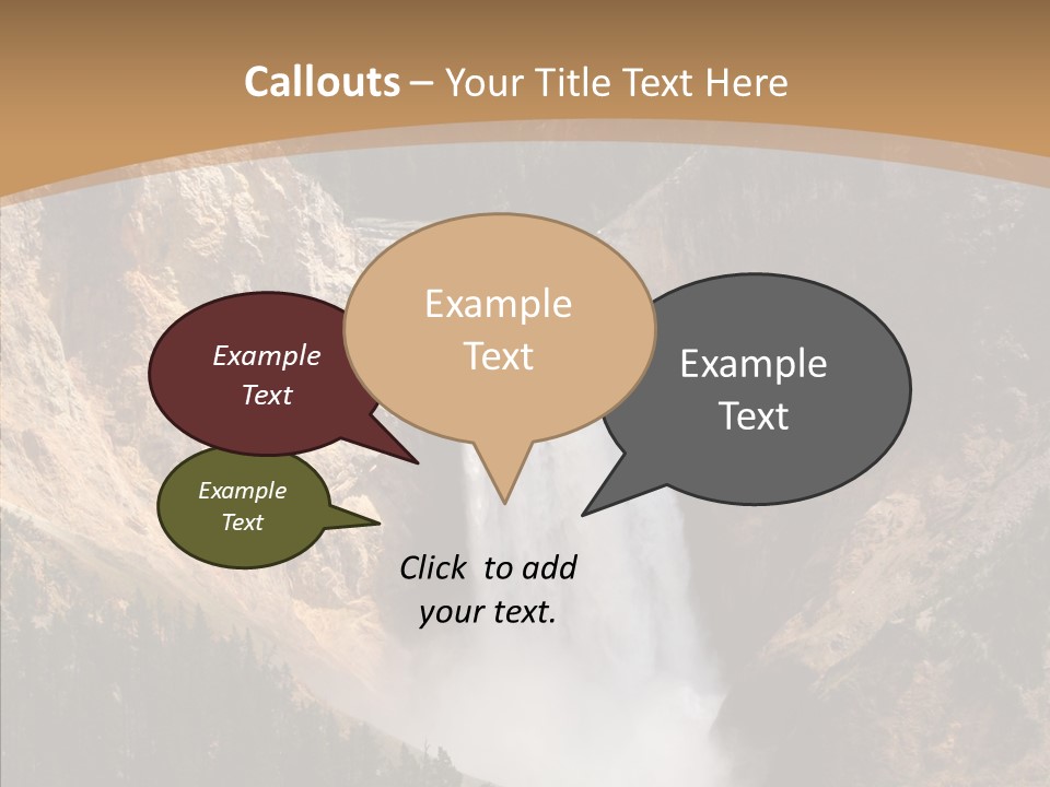 Water Famous Destination PowerPoint Template