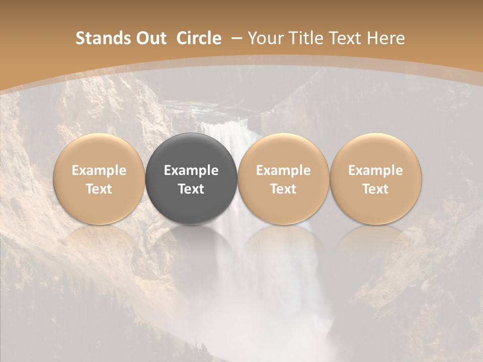 Water Famous Destination PowerPoint Template