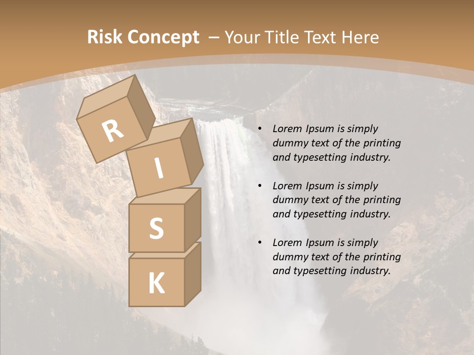 Water Famous Destination PowerPoint Template