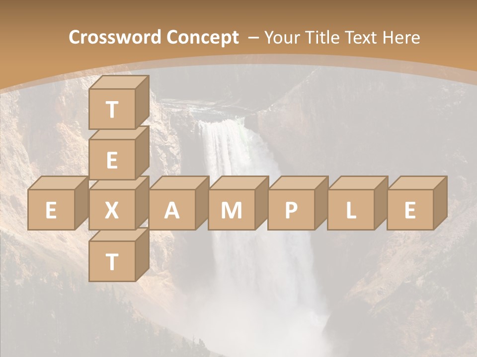 Water Famous Destination PowerPoint Template