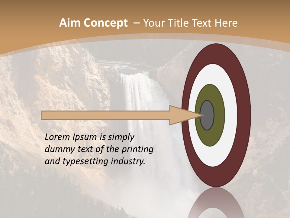 Water Famous Destination PowerPoint Template