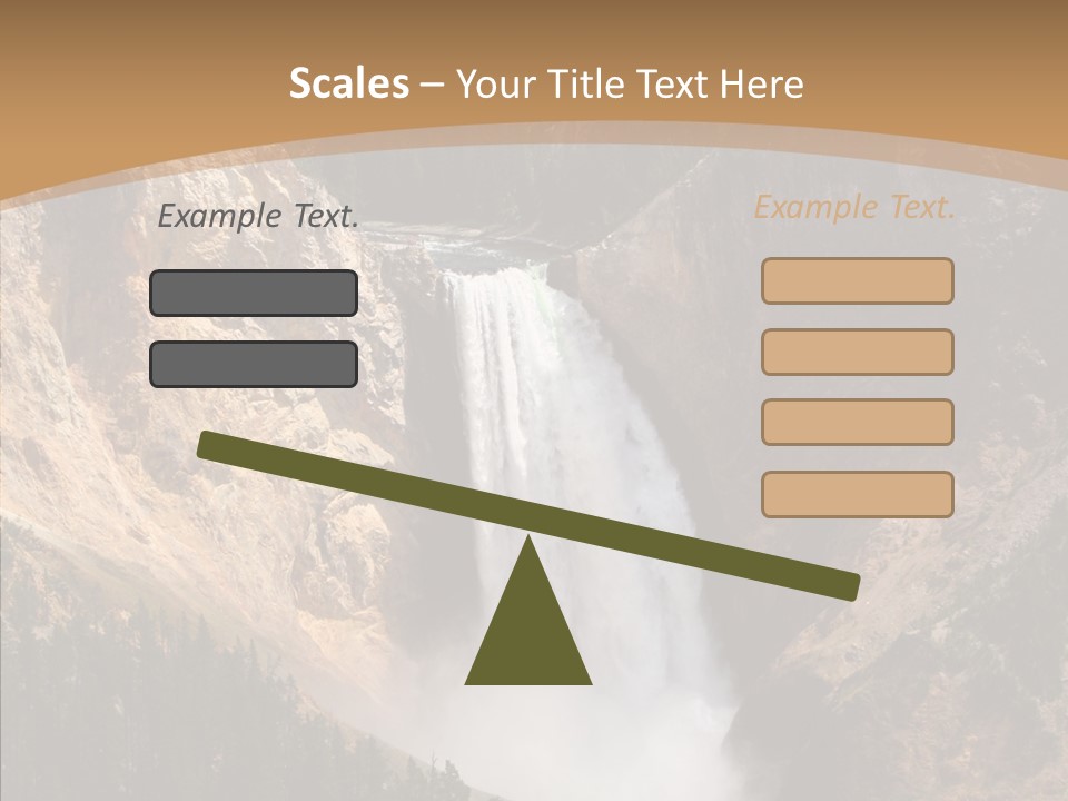 Water Famous Destination PowerPoint Template