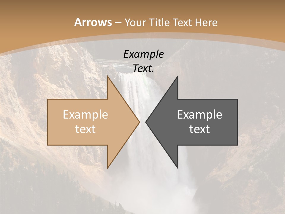 Water Famous Destination PowerPoint Template