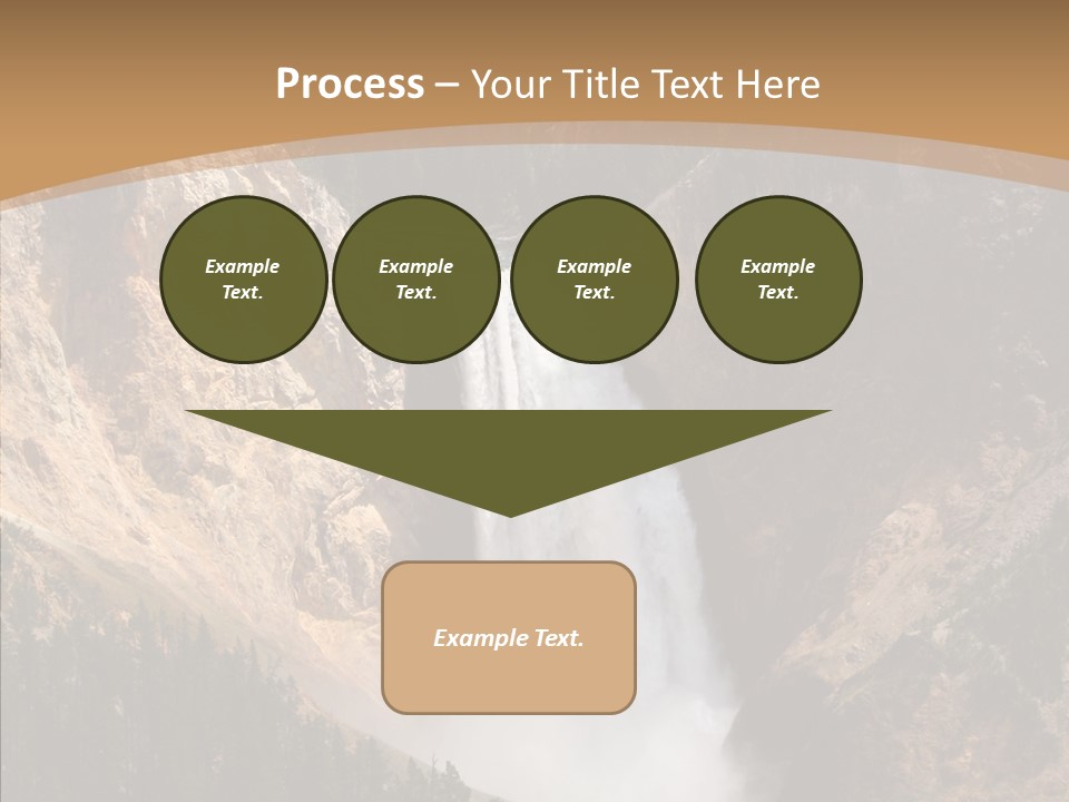 Water Famous Destination PowerPoint Template