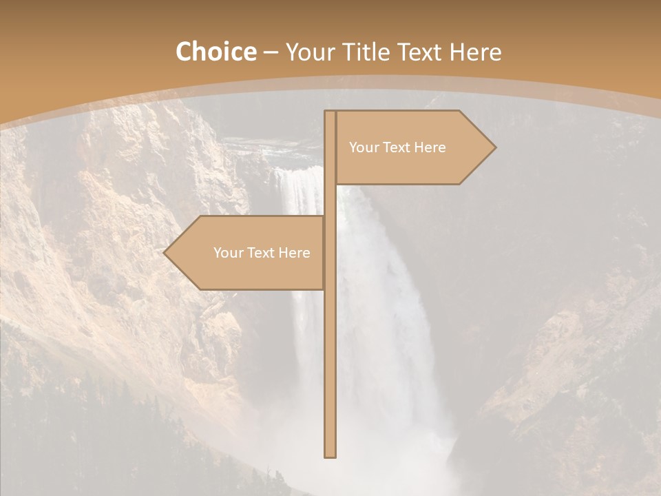 Water Famous Destination PowerPoint Template