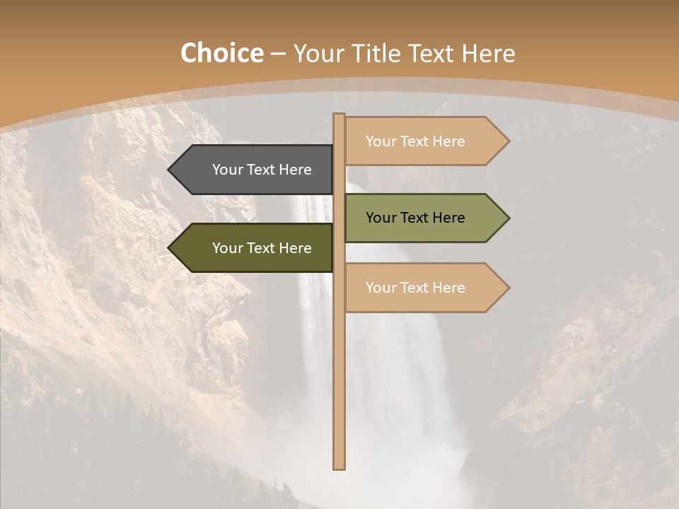 Water Famous Destination PowerPoint Template