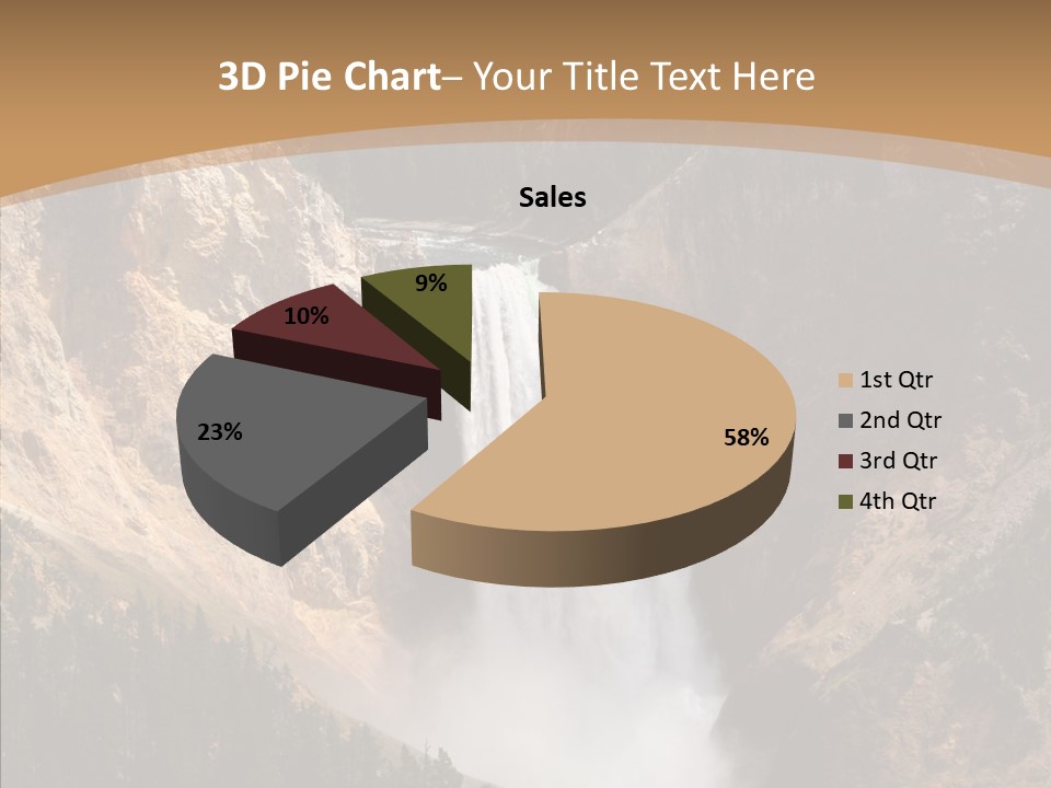 Water Famous Destination PowerPoint Template
