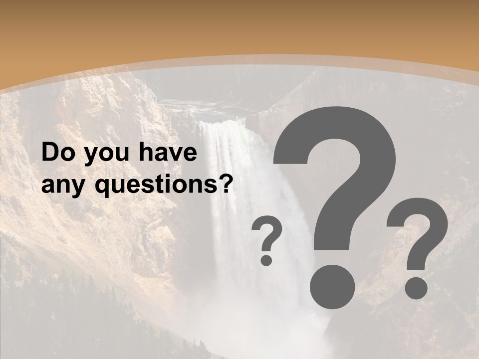 Water Famous Destination PowerPoint Template