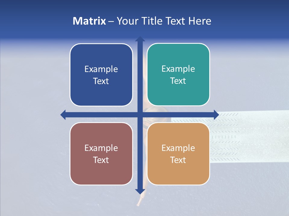 Fly Happy Water PowerPoint Template