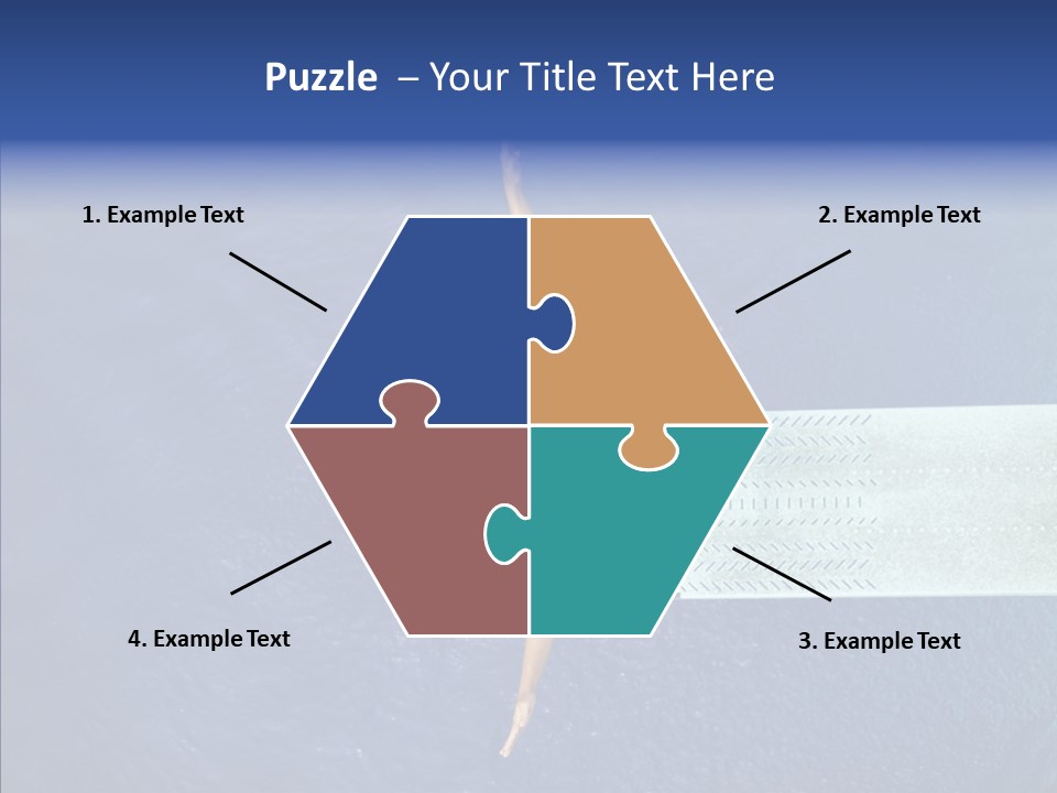 Fly Happy Water PowerPoint Template