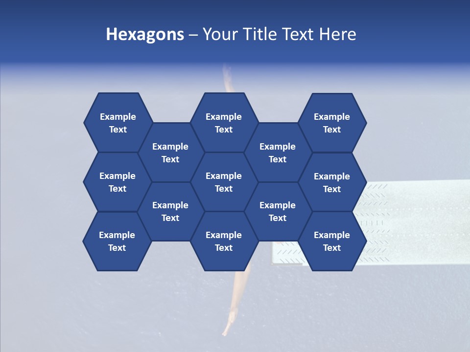 Fly Happy Water PowerPoint Template