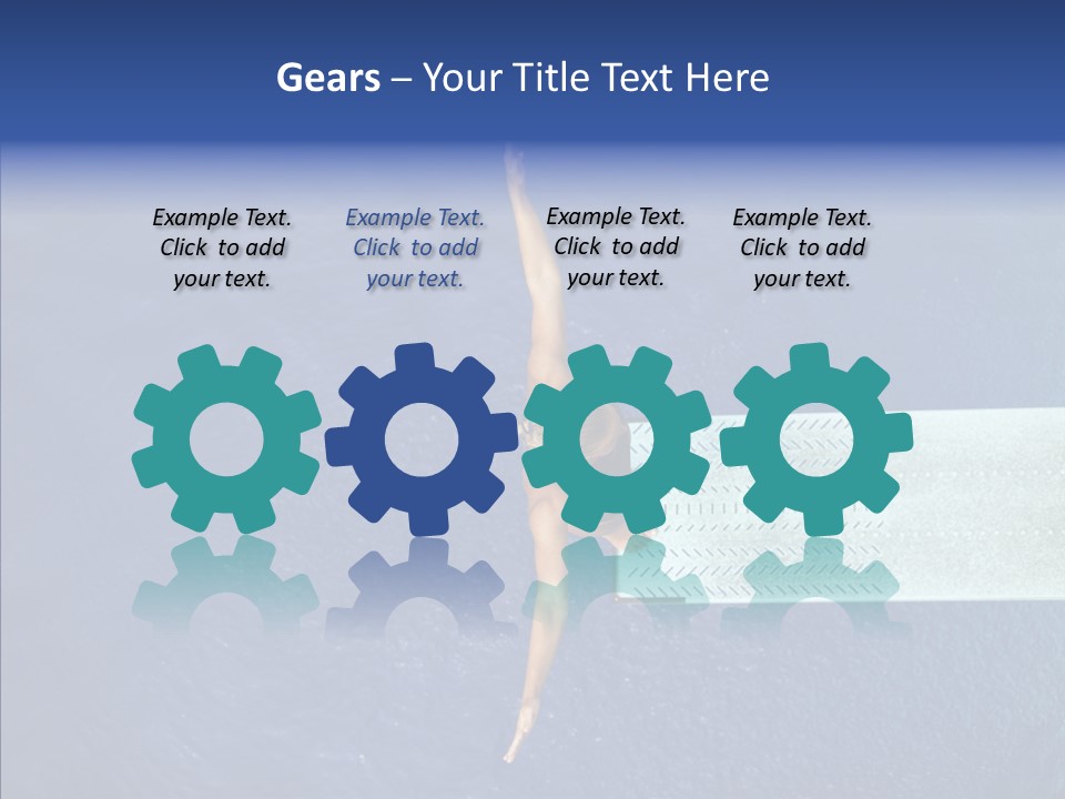 Fly Happy Water PowerPoint Template