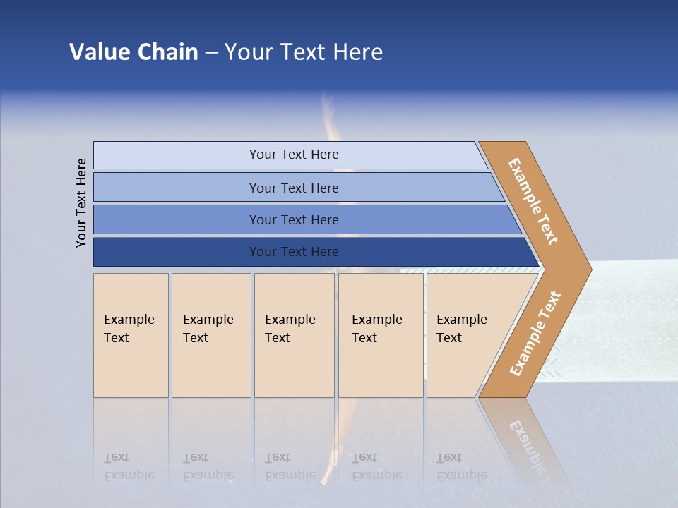 Fly Happy Water PowerPoint Template