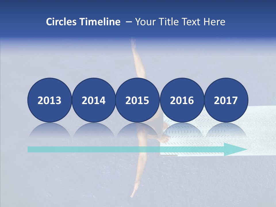 Fly Happy Water PowerPoint Template