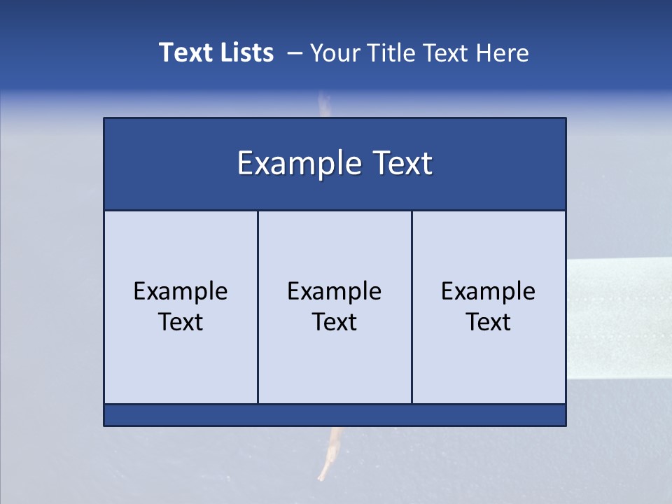 Fly Happy Water PowerPoint Template