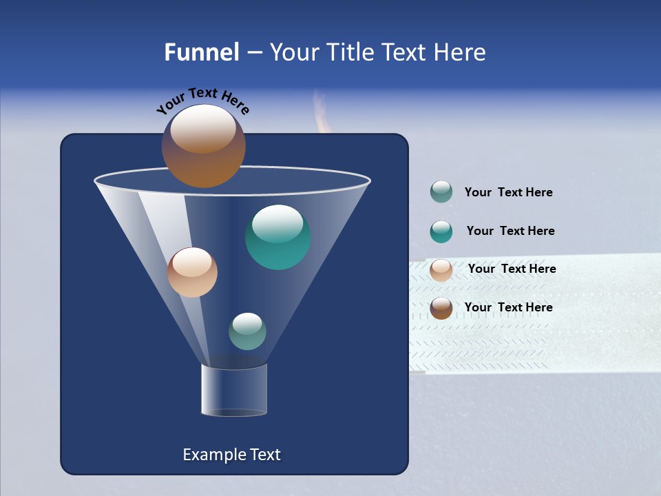 Fly Happy Water PowerPoint Template