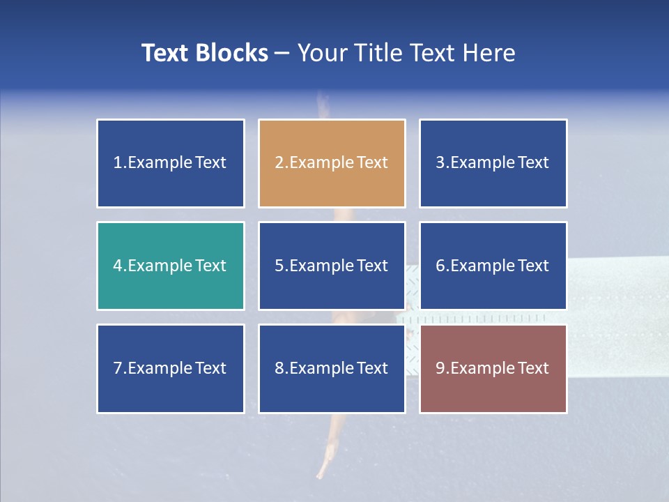 Fly Happy Water PowerPoint Template