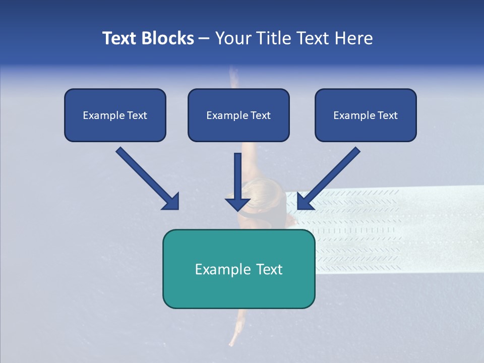 Fly Happy Water PowerPoint Template