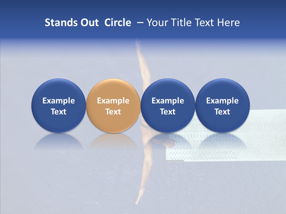 Fly Happy Water PowerPoint Template