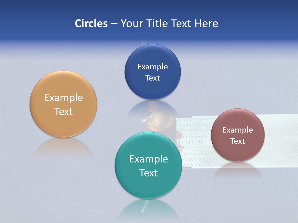 Fly Happy Water PowerPoint Template