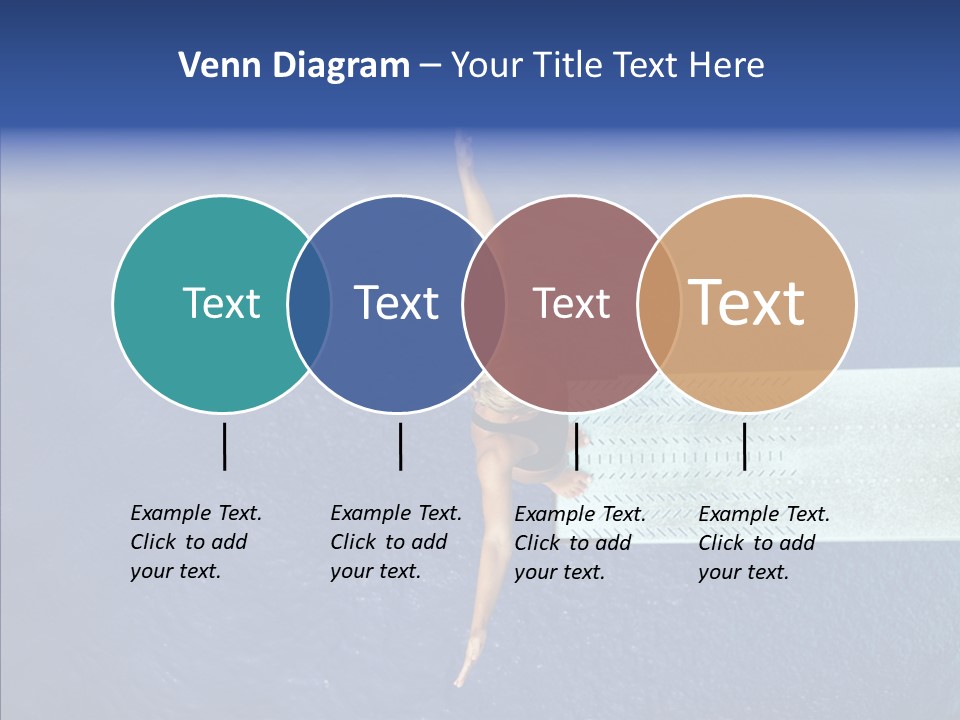 Fly Happy Water PowerPoint Template