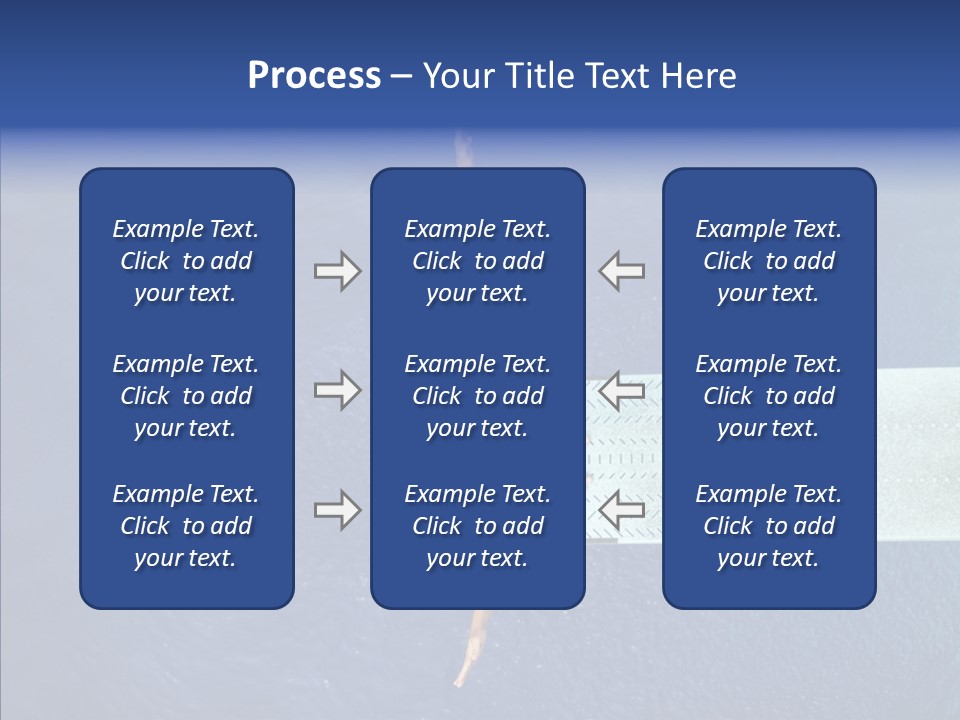 Fly Happy Water PowerPoint Template