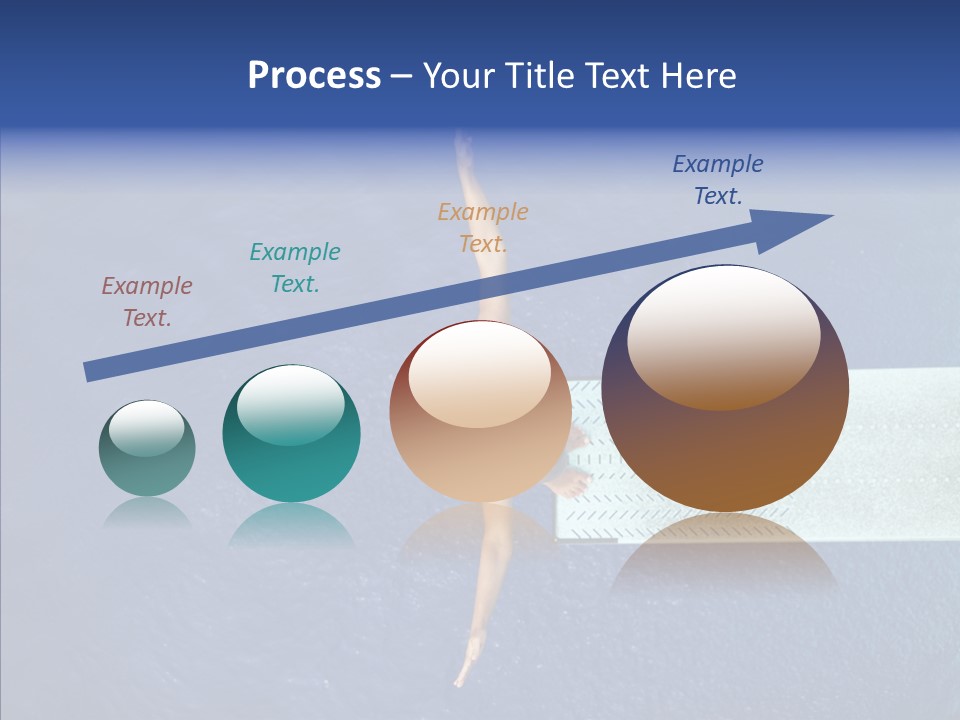 Fly Happy Water PowerPoint Template