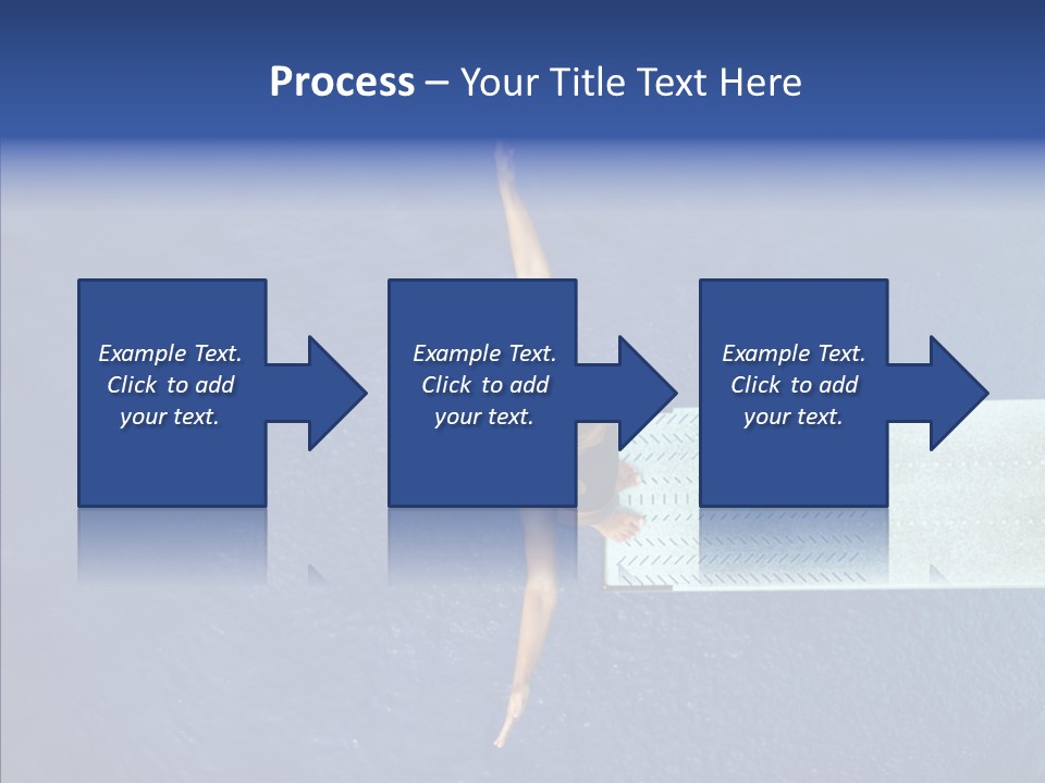 Fly Happy Water PowerPoint Template