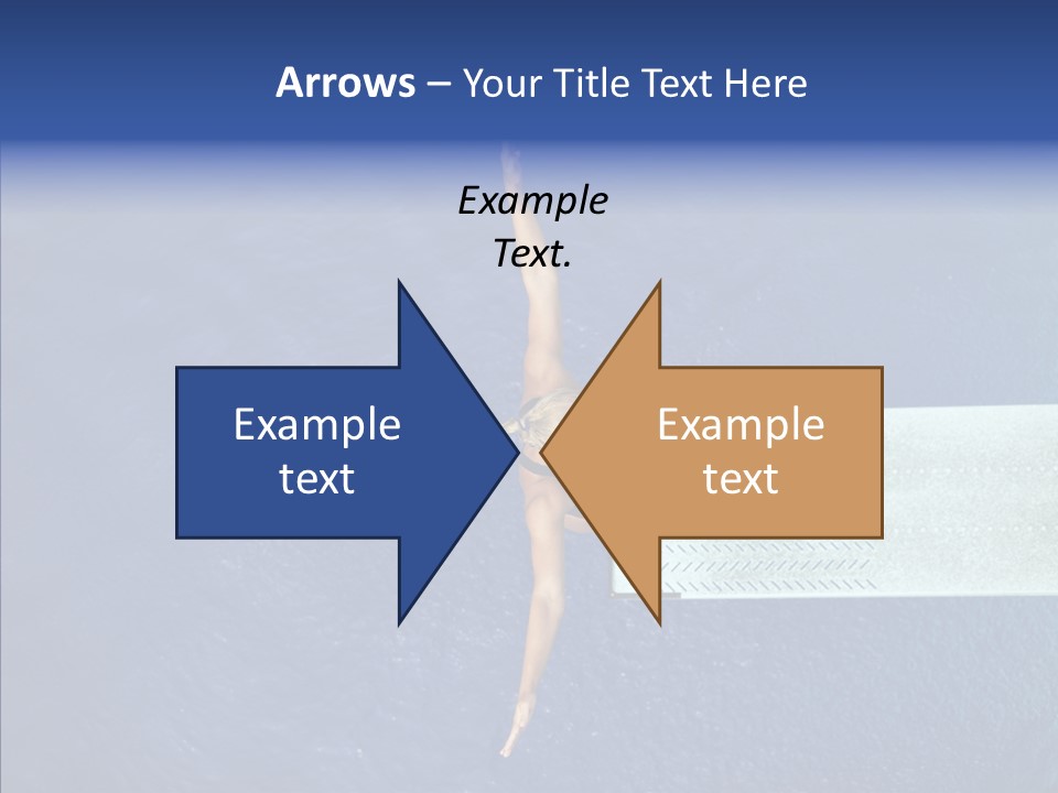 Fly Happy Water PowerPoint Template