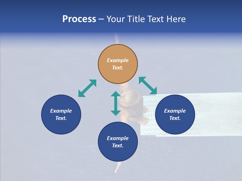 Fly Happy Water PowerPoint Template