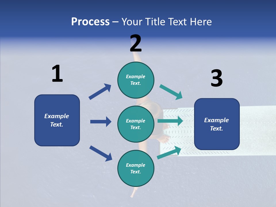 Fly Happy Water PowerPoint Template