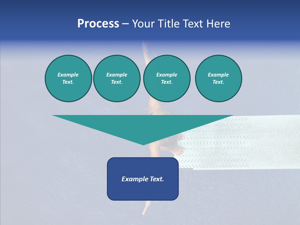 Fly Happy Water PowerPoint Template