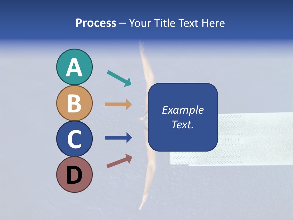 Fly Happy Water PowerPoint Template