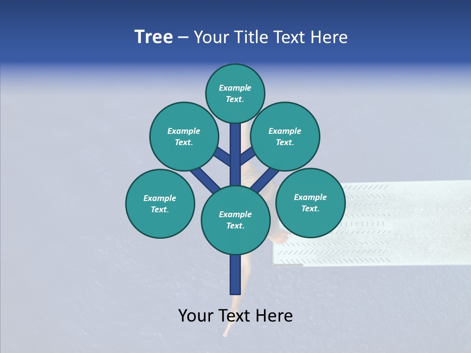 Fly Happy Water PowerPoint Template