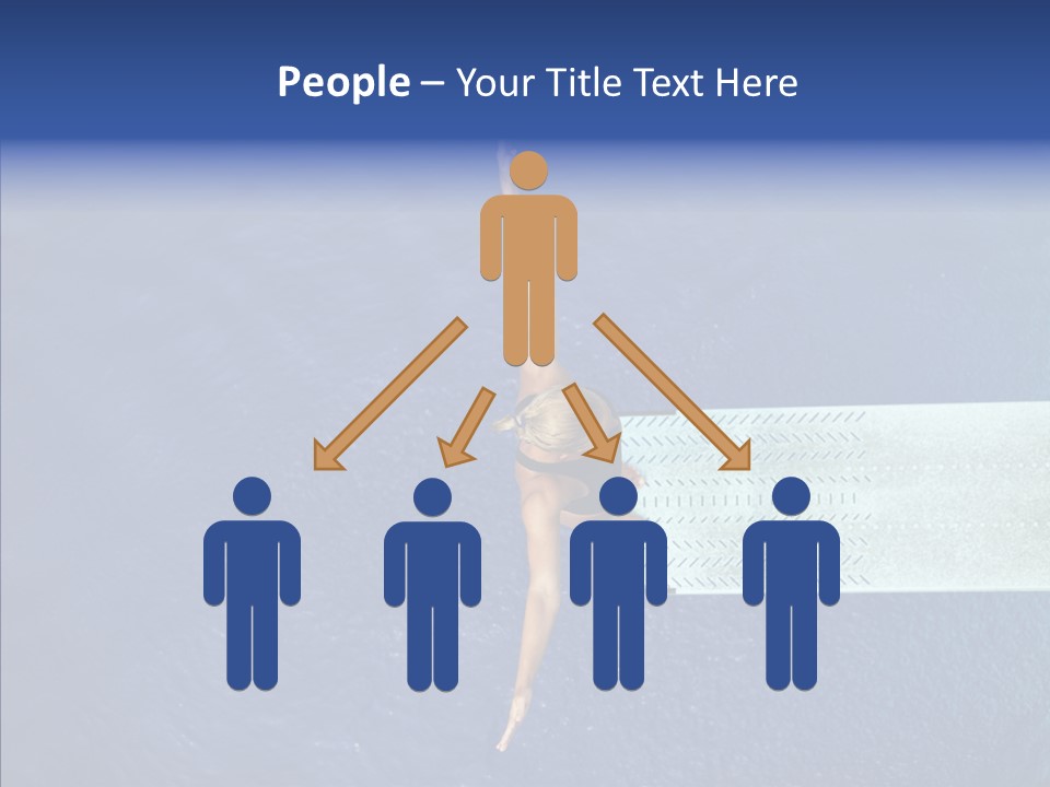 Fly Happy Water PowerPoint Template