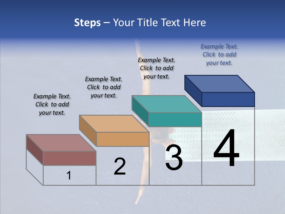 Fly Happy Water PowerPoint Template