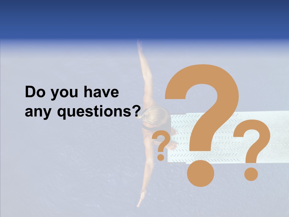 Fly Happy Water PowerPoint Template