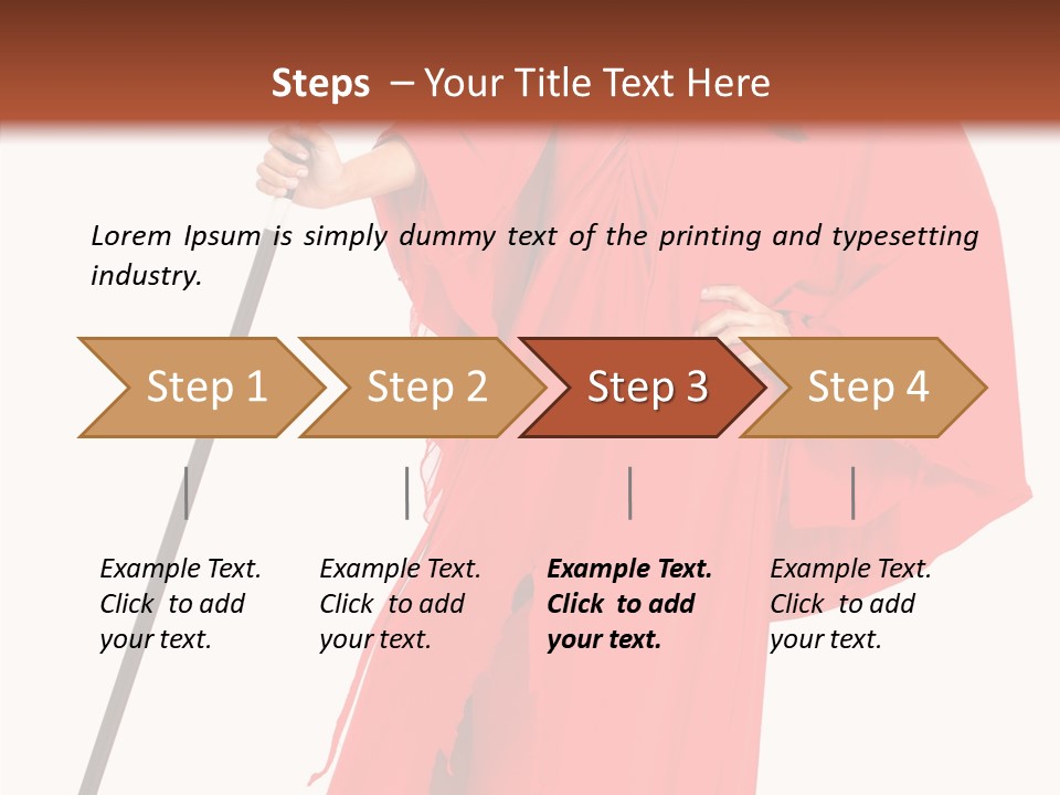 Latin Girl Dress PowerPoint Template